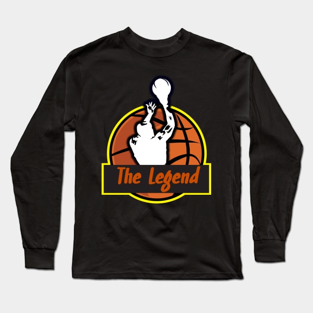 THE LEGEND Long Sleeve T-Shirt by Mono oh Mono